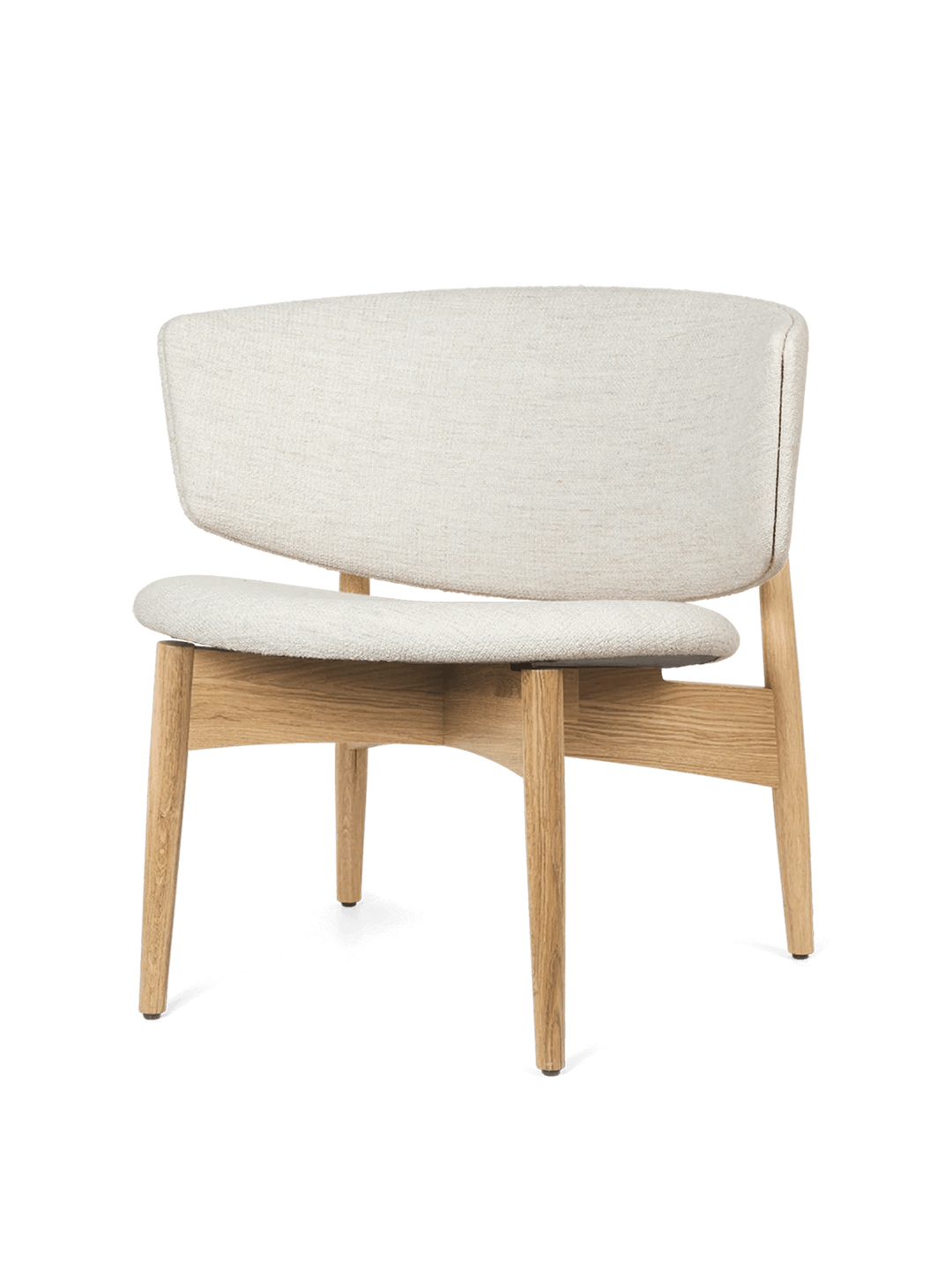 Ferm Living HERMAN LOUNGE WOOD-nojatuoli