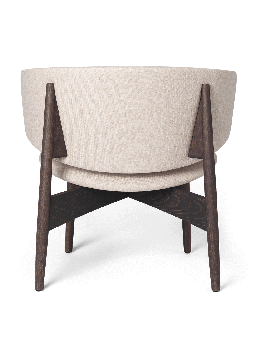 Ferm Living HERMAN LOUNGE WOOD-nojatuoli