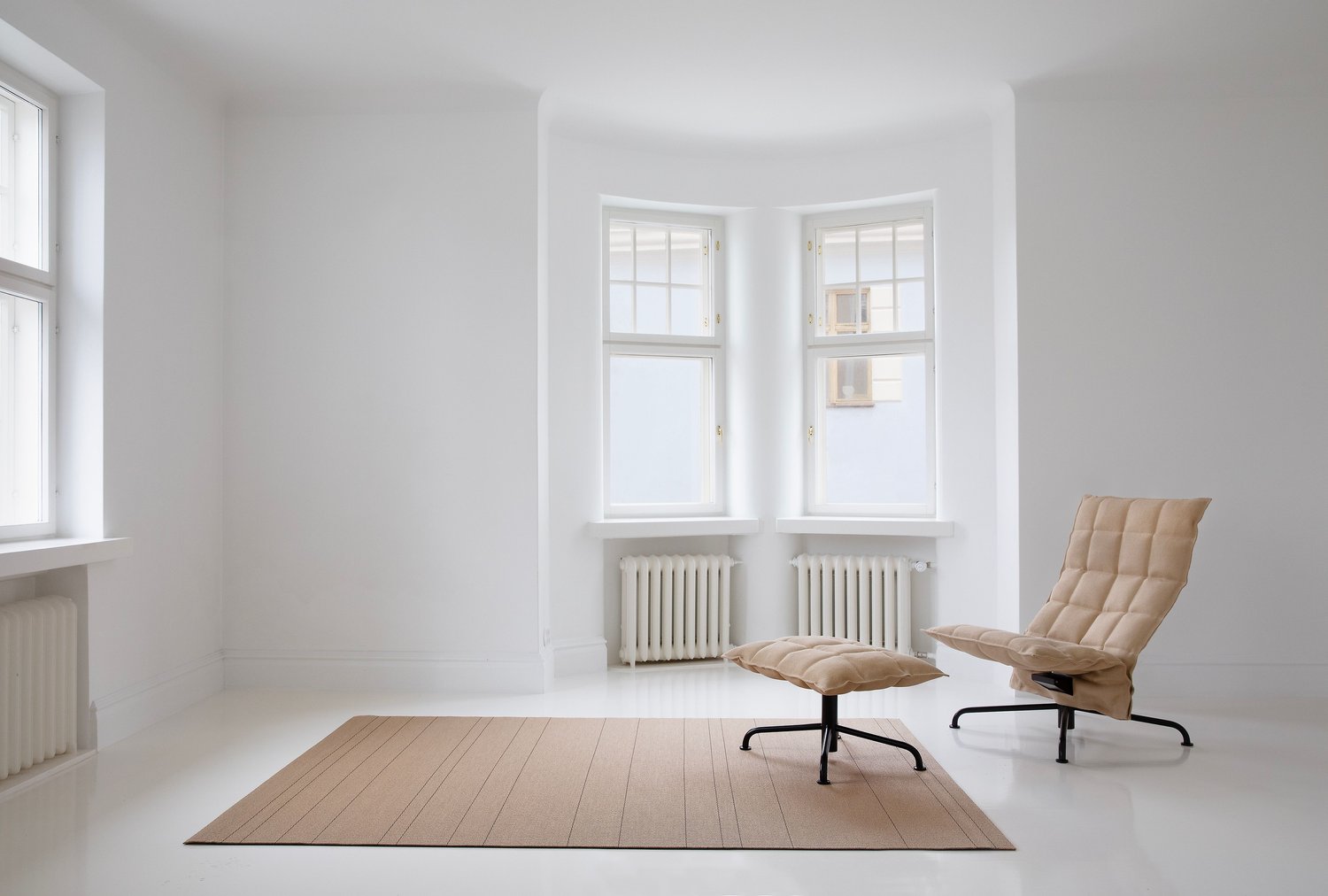 Woodnotes K -tuoli, kapea, ristikkojalka