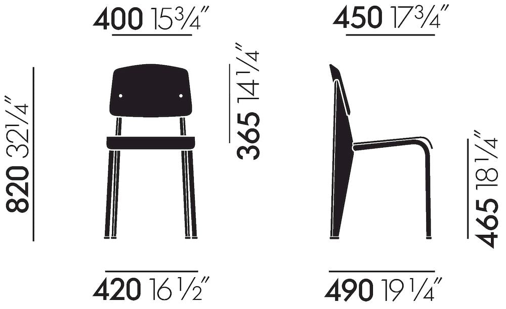 Vitra STANDARD SP -tuoli