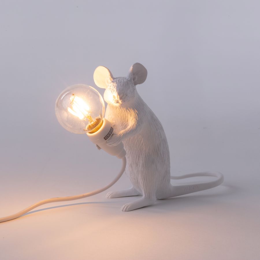 Seletti MOUSE LAMP -valaisin, istuva