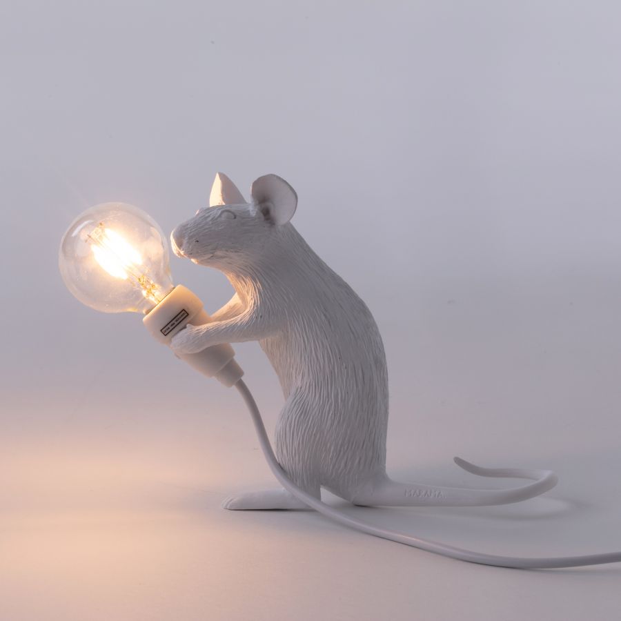 Seletti MOUSE LAMP -valaisin, istuva