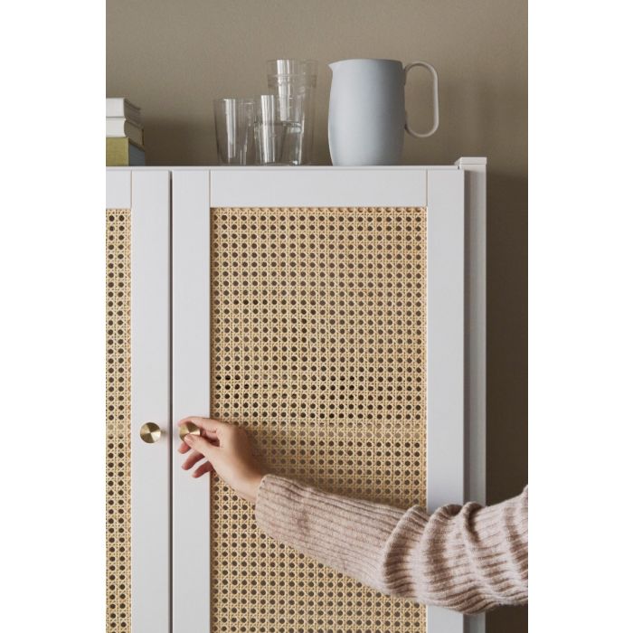 Lundia CLASSIC -kaappi rottinkiovilla