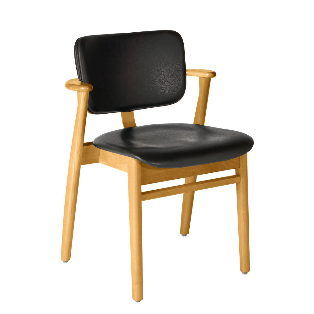 Artek DOMUS -tuoli, verhoiltu nahka