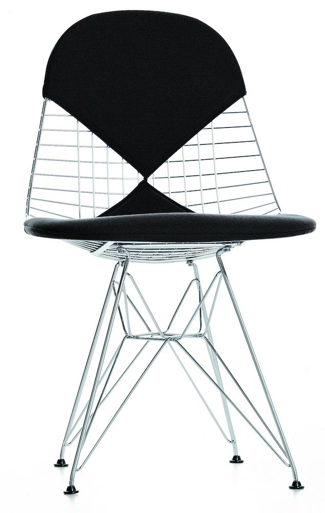 Vitra Wire DKR -tuoli, pehmustettu
