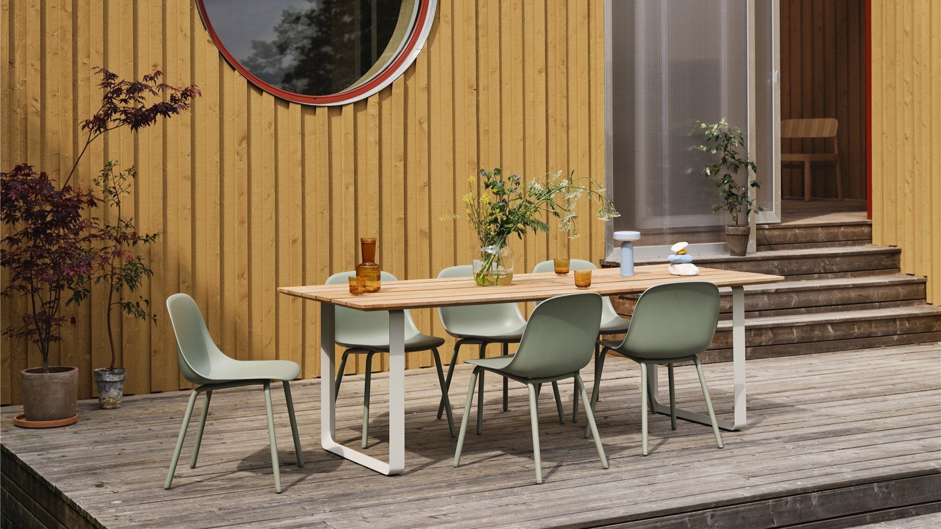 Muuto FIBER OUTDOOR SIDE CHAIR -tuoli