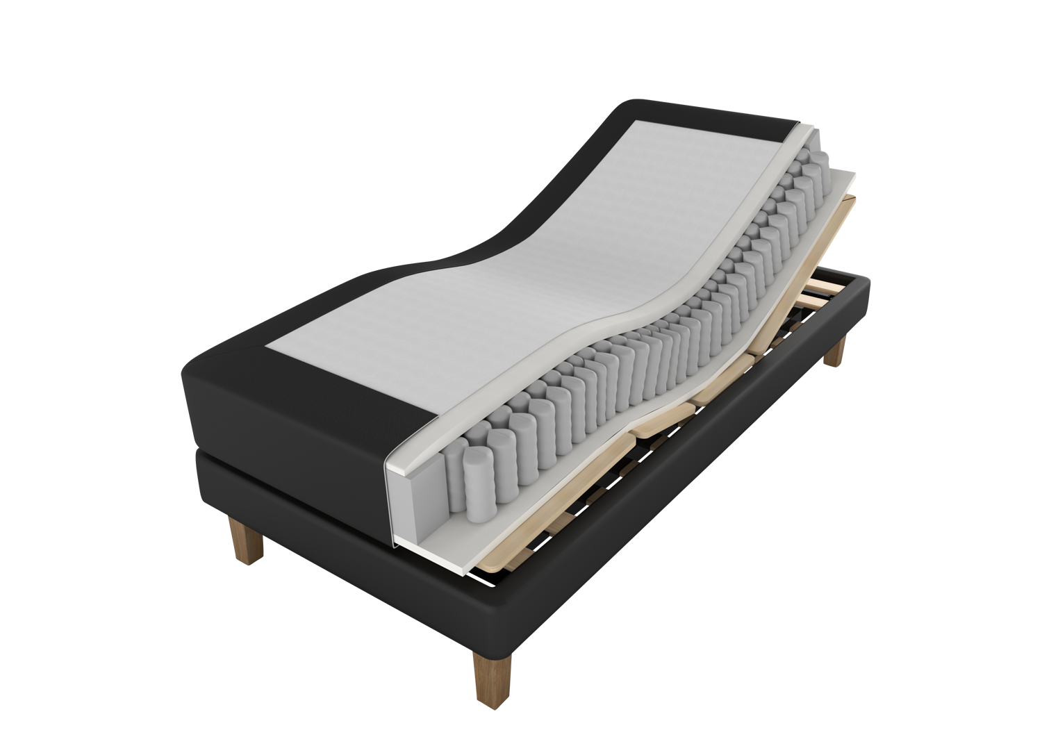 Hilding Anders EDEN 3-säätösänky 90x200cm