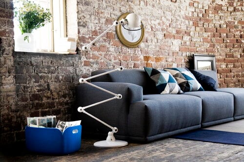 Jieldè Loft D9406 -lattiavalaisin, kiiltävä valkoinen