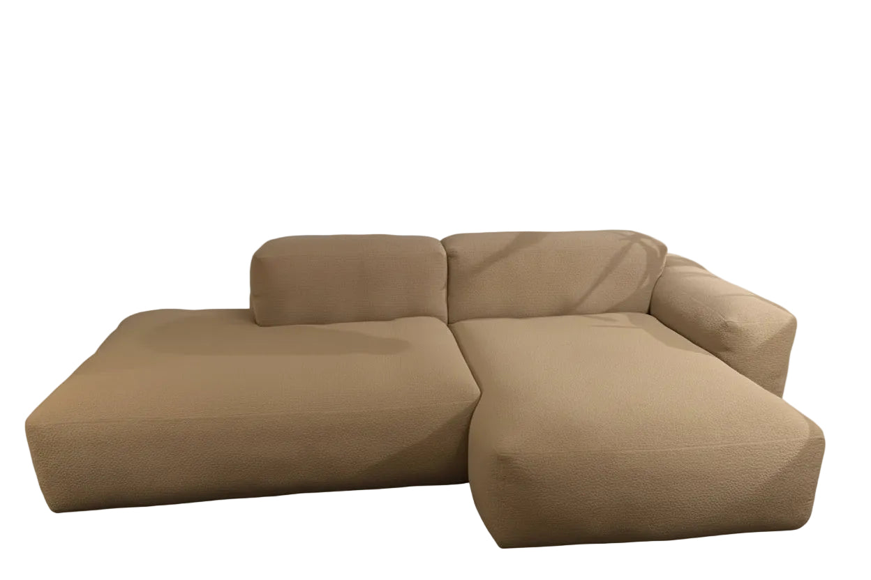 Hay MAGS SOFT COMB. 3 LOW 2,5 SEATER -sohva, matalalla käsinojalla, Flamiber J7-2/Carne, myymälämalli