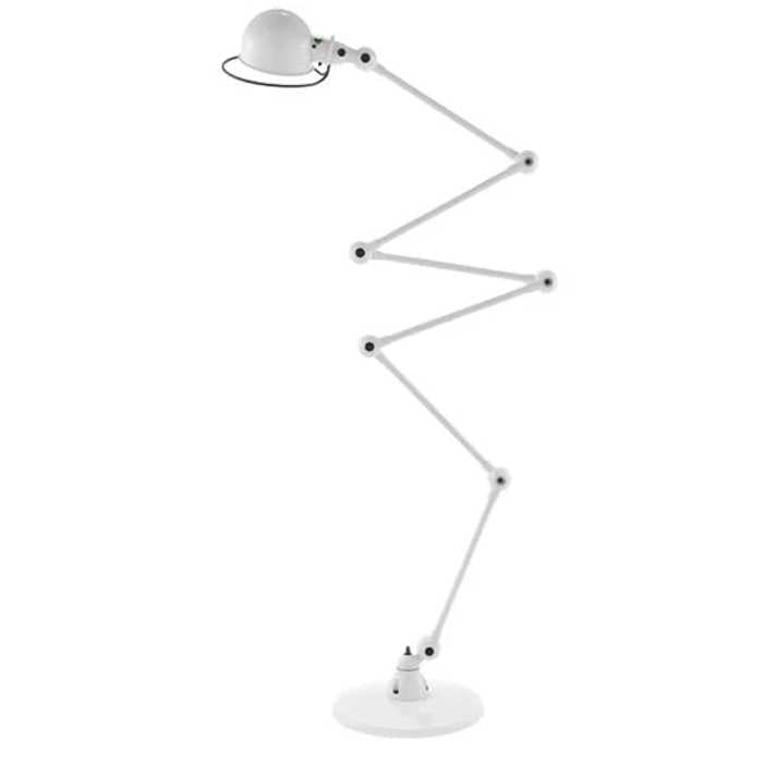 Jieldè Loft D9406 -lattiavalaisin, kiiltävä valkoinen