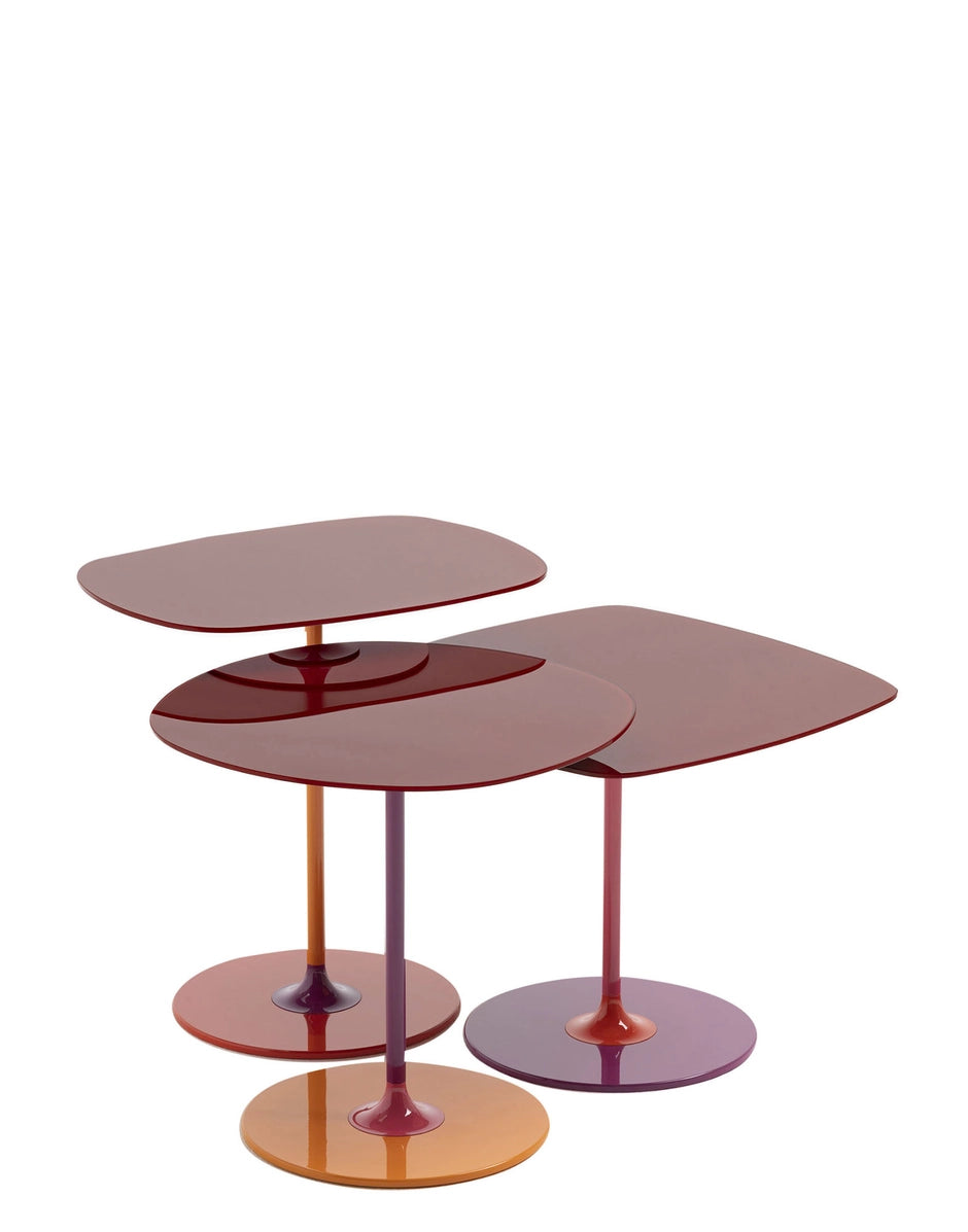 Kartell THIERRY TRIO -pöytäsetti, 3 pöytää