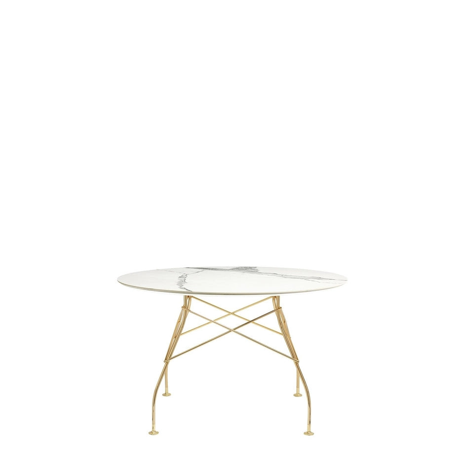 Kartell GLOSSY MARBLE ROUND -pöytä