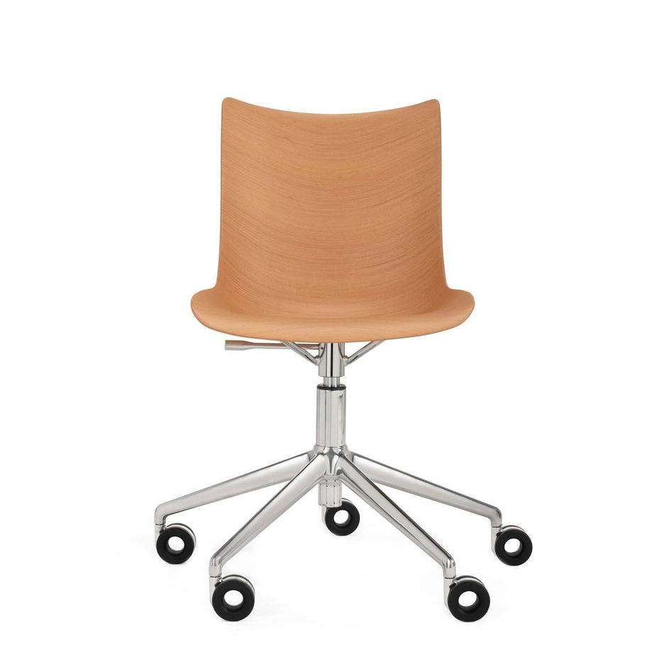 Kartell P/WOOD WHEELS -tuoli