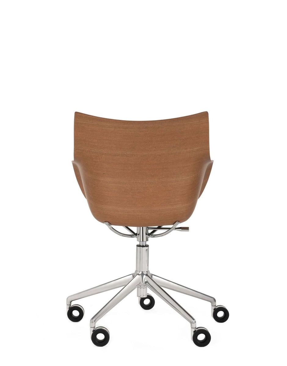 Kartell Q/WOOD WHEELS -tuoli