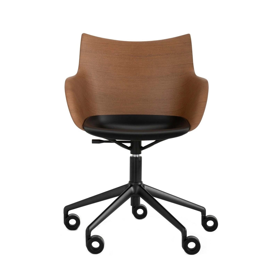 Kartell Q/WOOD WHEELS -tuoli