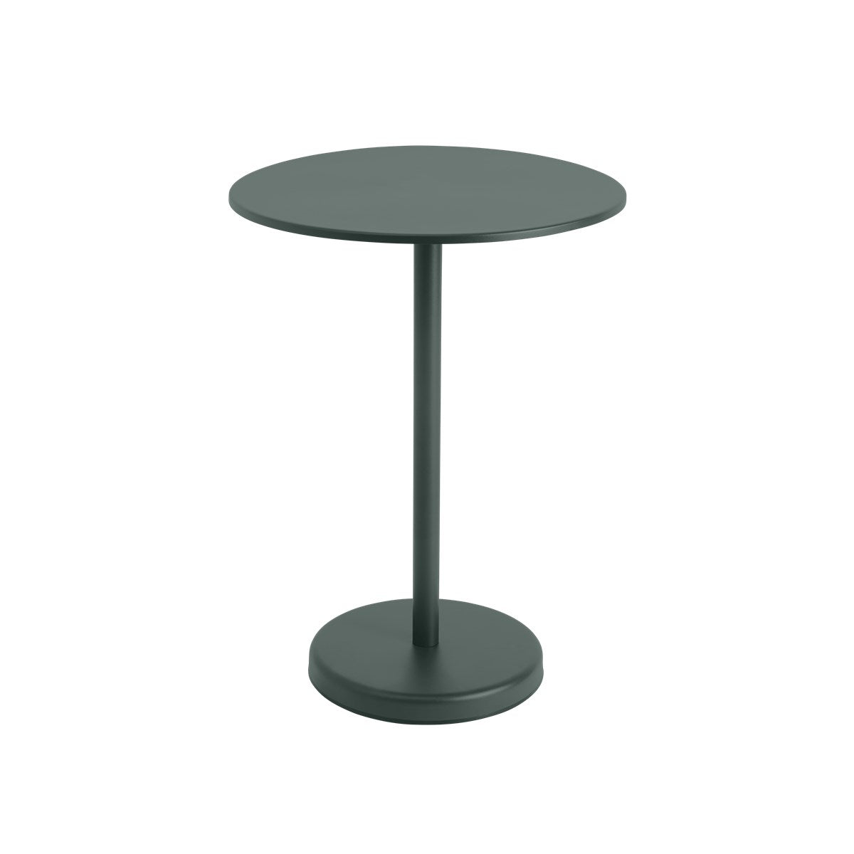 Muuto LINEAR STEEL CAFE TABLE -pöytä, pyöreä