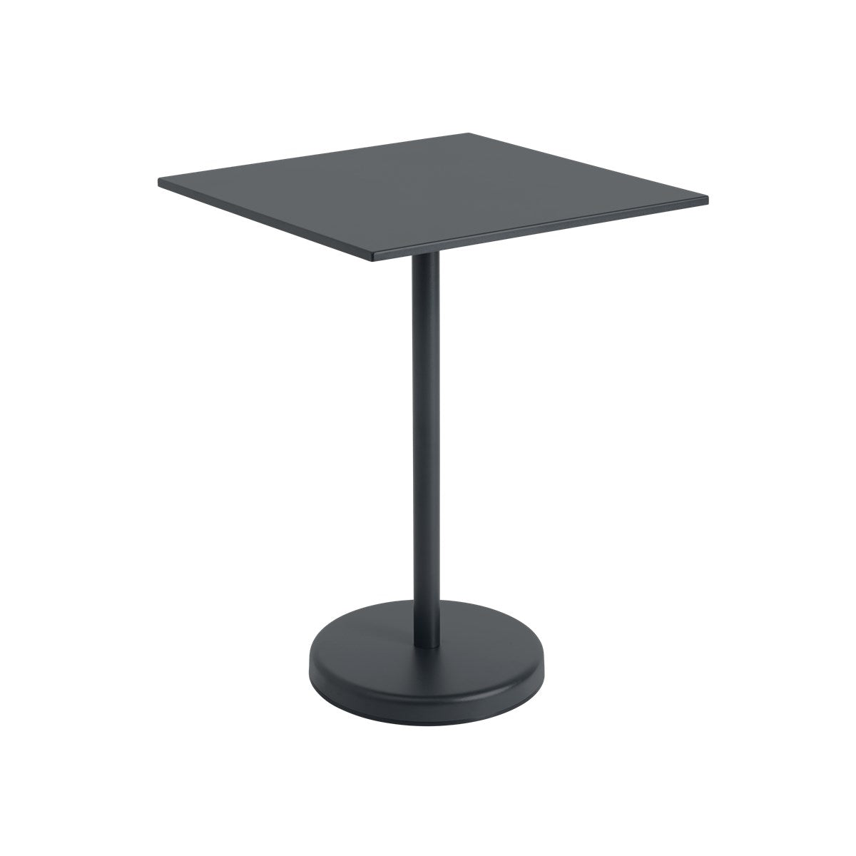 Muuto LINEAR STEEL CAFE TABLE -pöytä, neliö