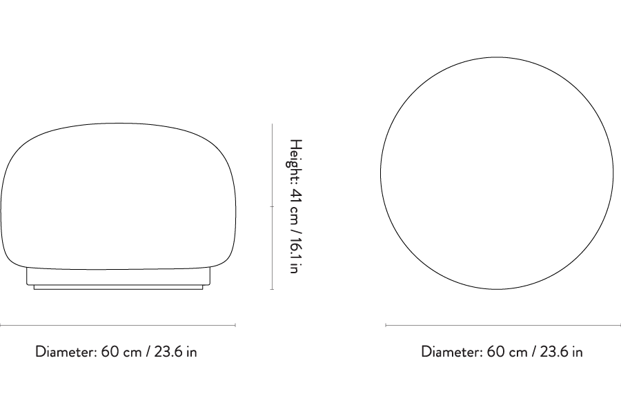 Ferm Living RICO -rahi