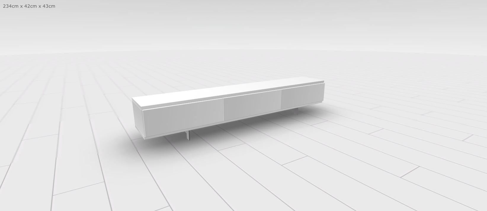 Muurame MUP X -taso, 234 cm nelitele lattajaloin