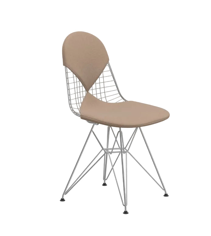 Vitra Wire DKR -tuoli, pehmustettu