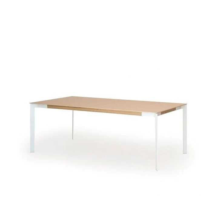 Muurame VIISTO -ruokapöytä, tammi/valkoinen