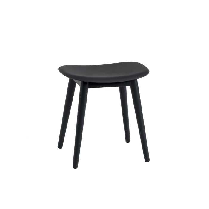 Muuto FIBER STOOL WOOD BASE -jakkara