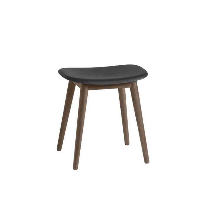 Muuto FIBER STOOL WOOD BASE -jakkara