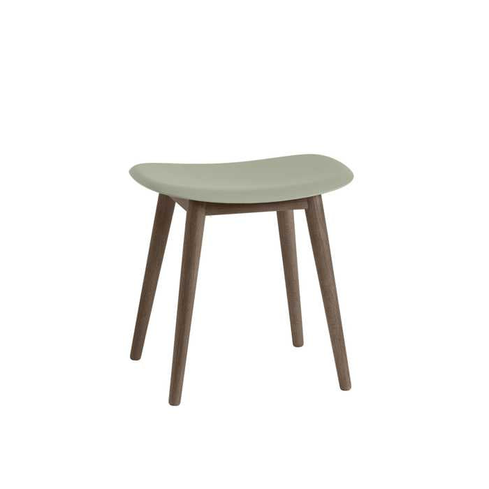 Muuto FIBER STOOL WOOD BASE -jakkara