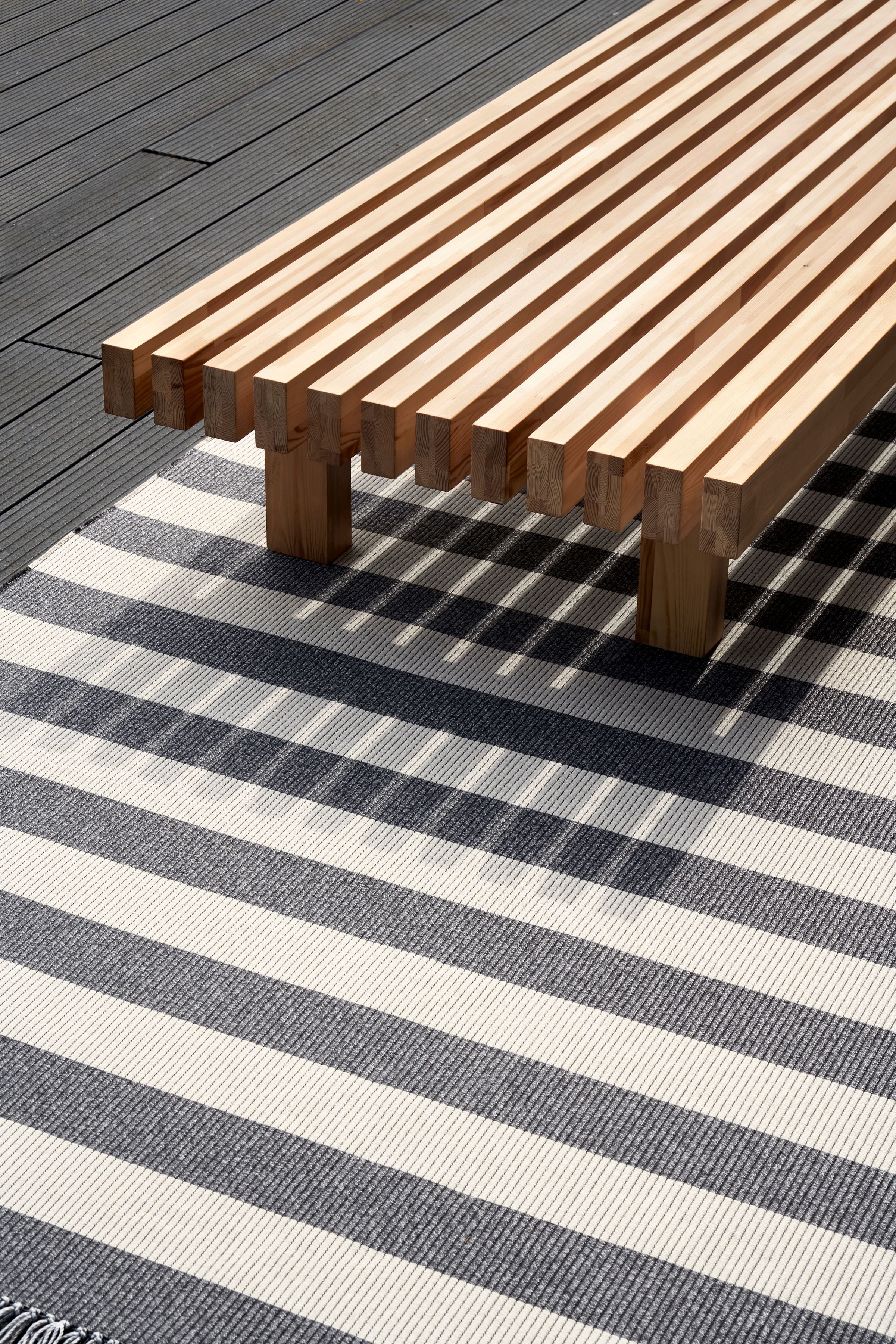 Woodnotes IN/OUT BIG STRIPE -matto