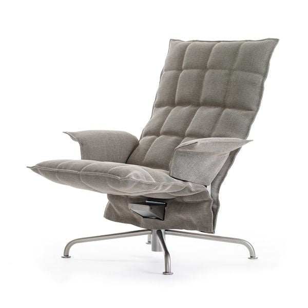 Woodnotes K -tuoli, käsinojin, ristikkojalka