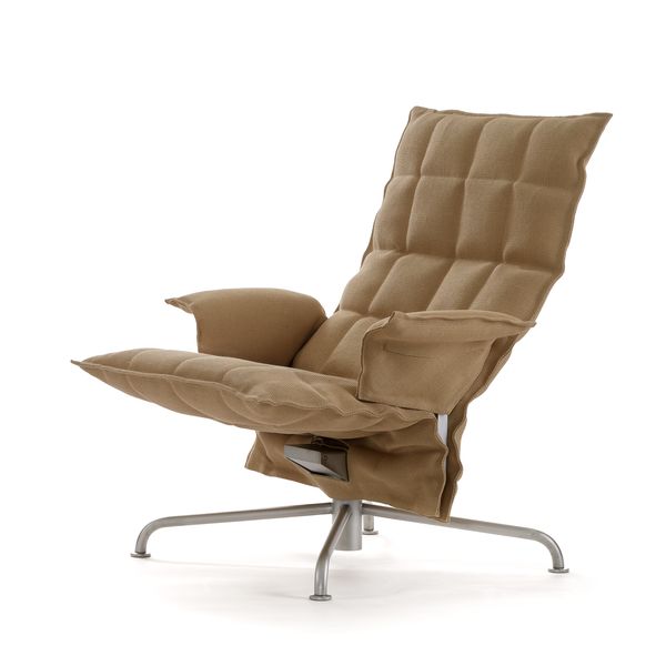 Woodnotes K -tuoli, käsinojin, ristikkojalka