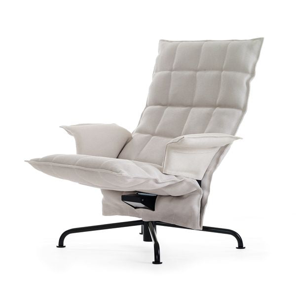 Woodnotes K -tuoli, käsinojin, ristikkojalka