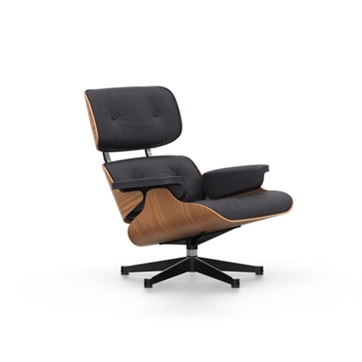 Vitra EAMES LOUNGE -nojatuoli ja OTTOMAN -rahi, american cherry