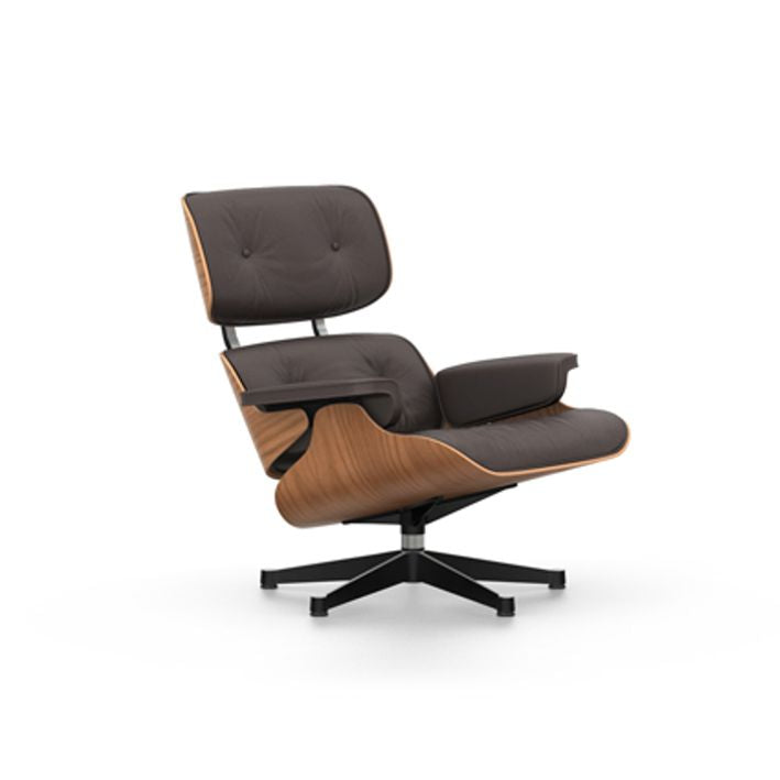 Vitra EAMES LOUNGE -nojatuoli ja OTTOMAN -rahi, american cherry