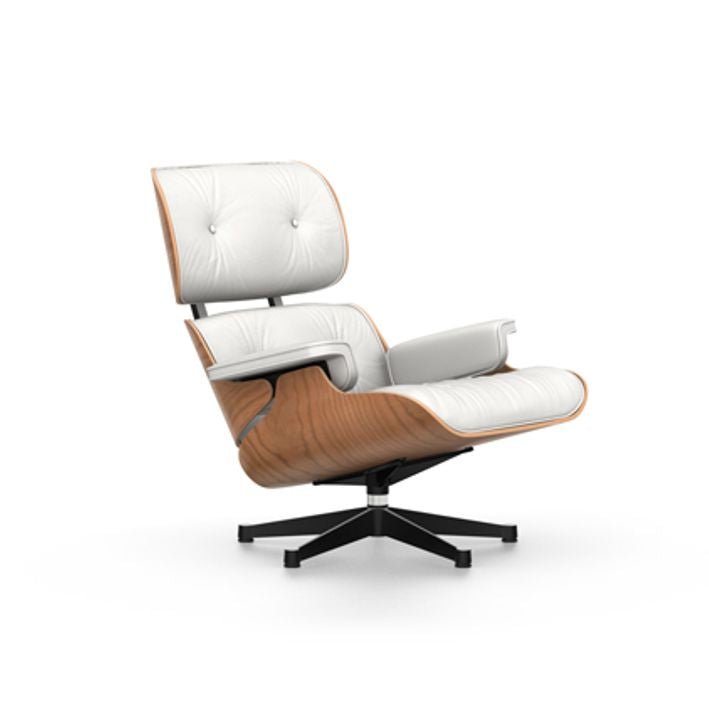 Vitra EAMES LOUNGE -nojatuoli ja OTTOMAN -rahi, american cherry