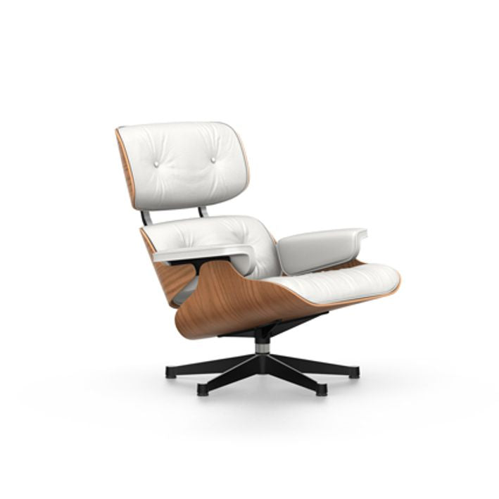 Vitra EAMES LOUNGE -nojatuoli ja OTTOMAN -rahi, american cherry