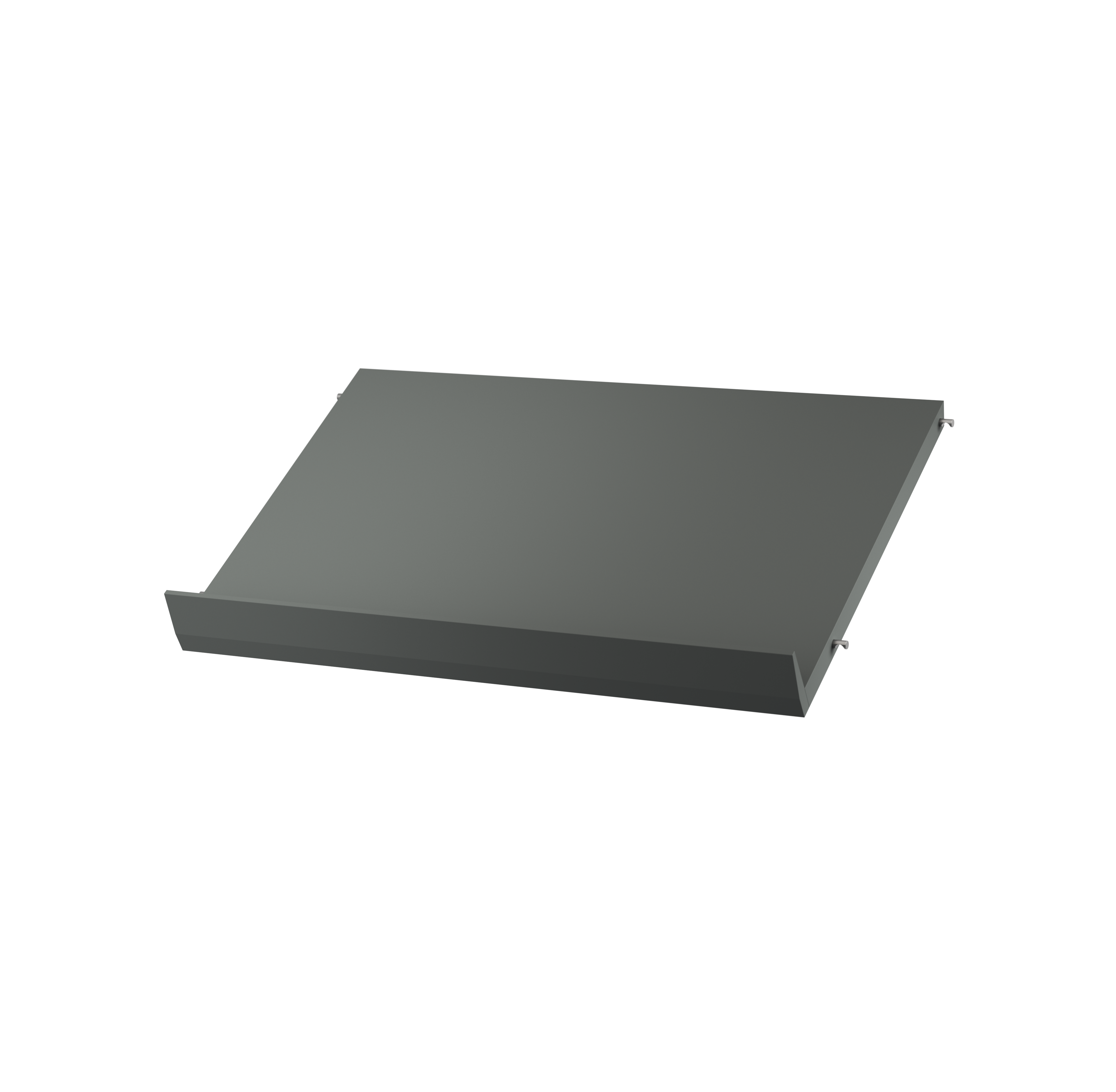 String system puinen lehtihylly 58x30cm