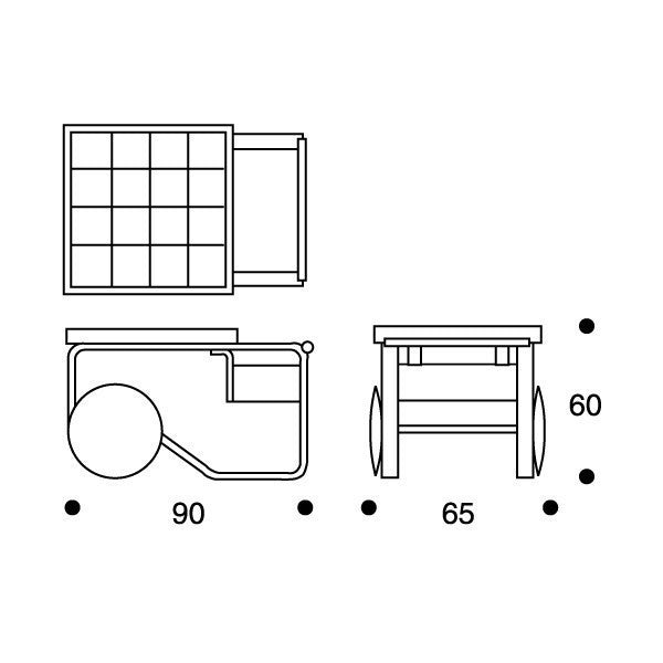 Artek 900 -tarjoiluvaunu