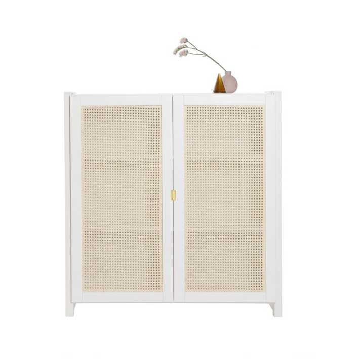 Lundia CLASSIC -kaappi rottinkiovilla