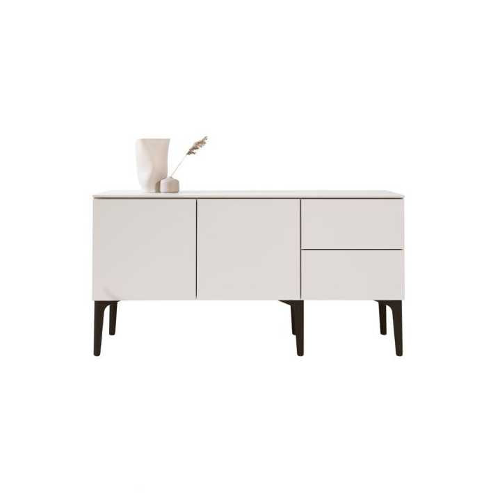 Lundia FUUGA -syvä senkki, matala cashmere, jalat