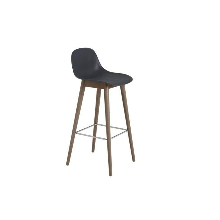 Muuto FIBER -baarituoli woodbase