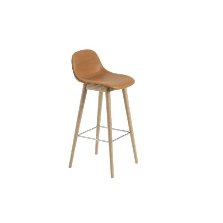 Muuto FIBER -baarituoli woodbase
