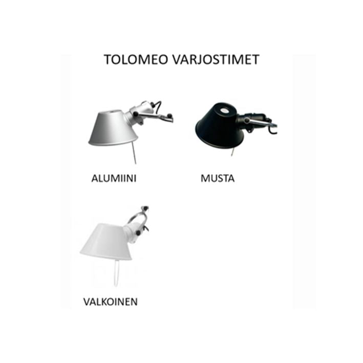 Artemide TOLOMEO -pöytävalaisin