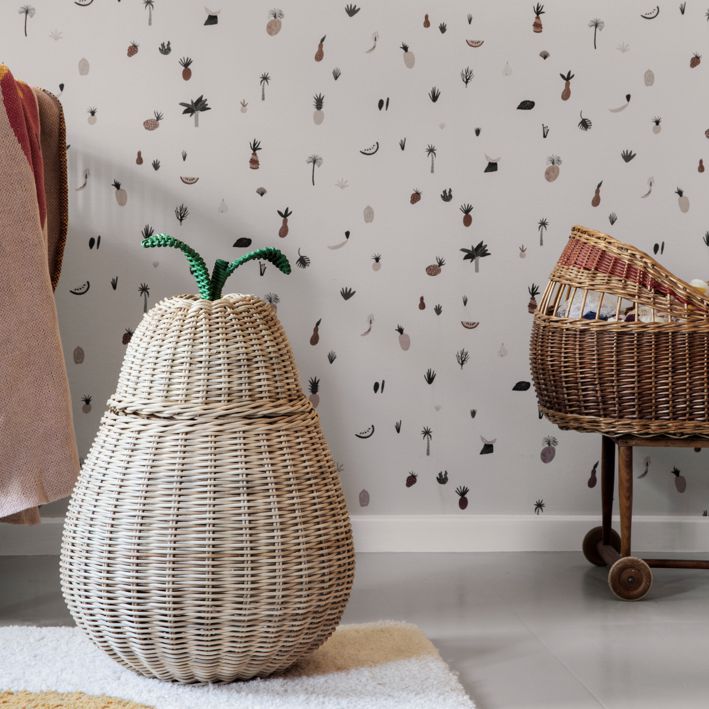 Ferm Living PEAR -rottinkikori