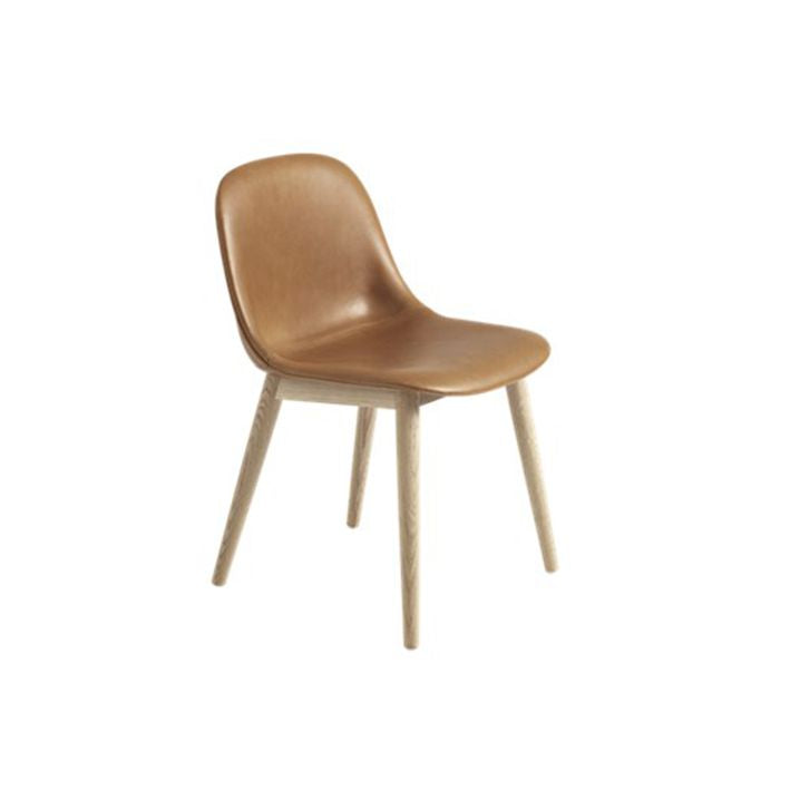 Muuto FIBER SIDE CHAIR WOOD BASE -tuoli