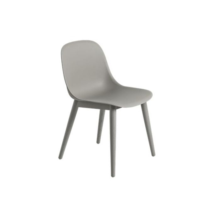 Muuto FIBER SIDE CHAIR WOOD BASE -tuoli