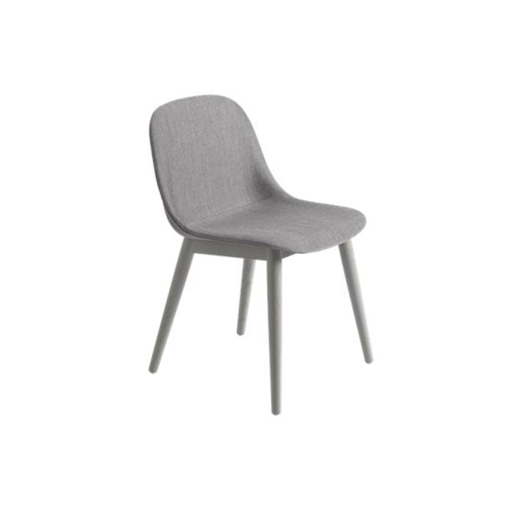 Muuto FIBER SIDE CHAIR WOOD BASE -tuoli