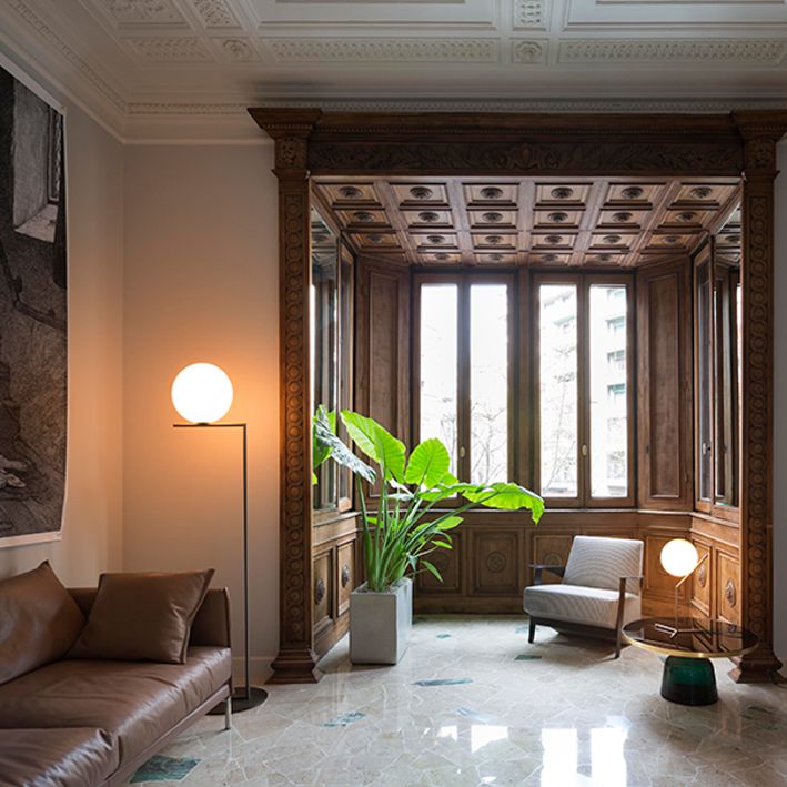 Flos IC F1 -lattiavalaisin