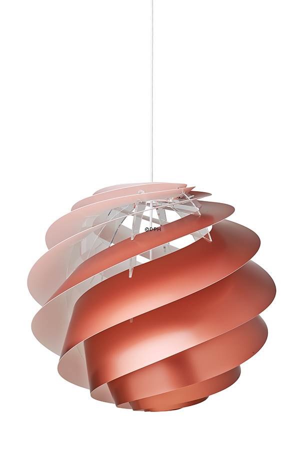 Le Klint SWIRL 3 -kattovalaisin kupari