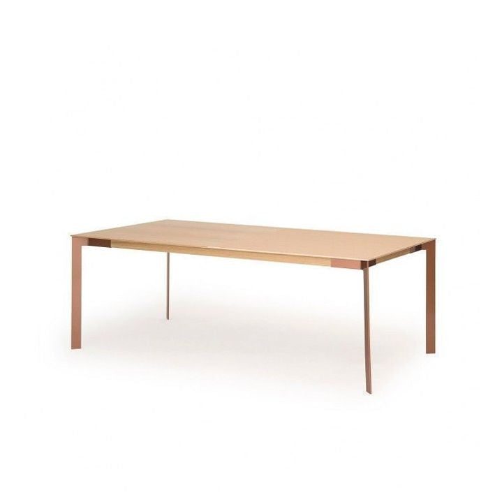 Muurame VIISTO -ruokapöytä, tammi/kupari